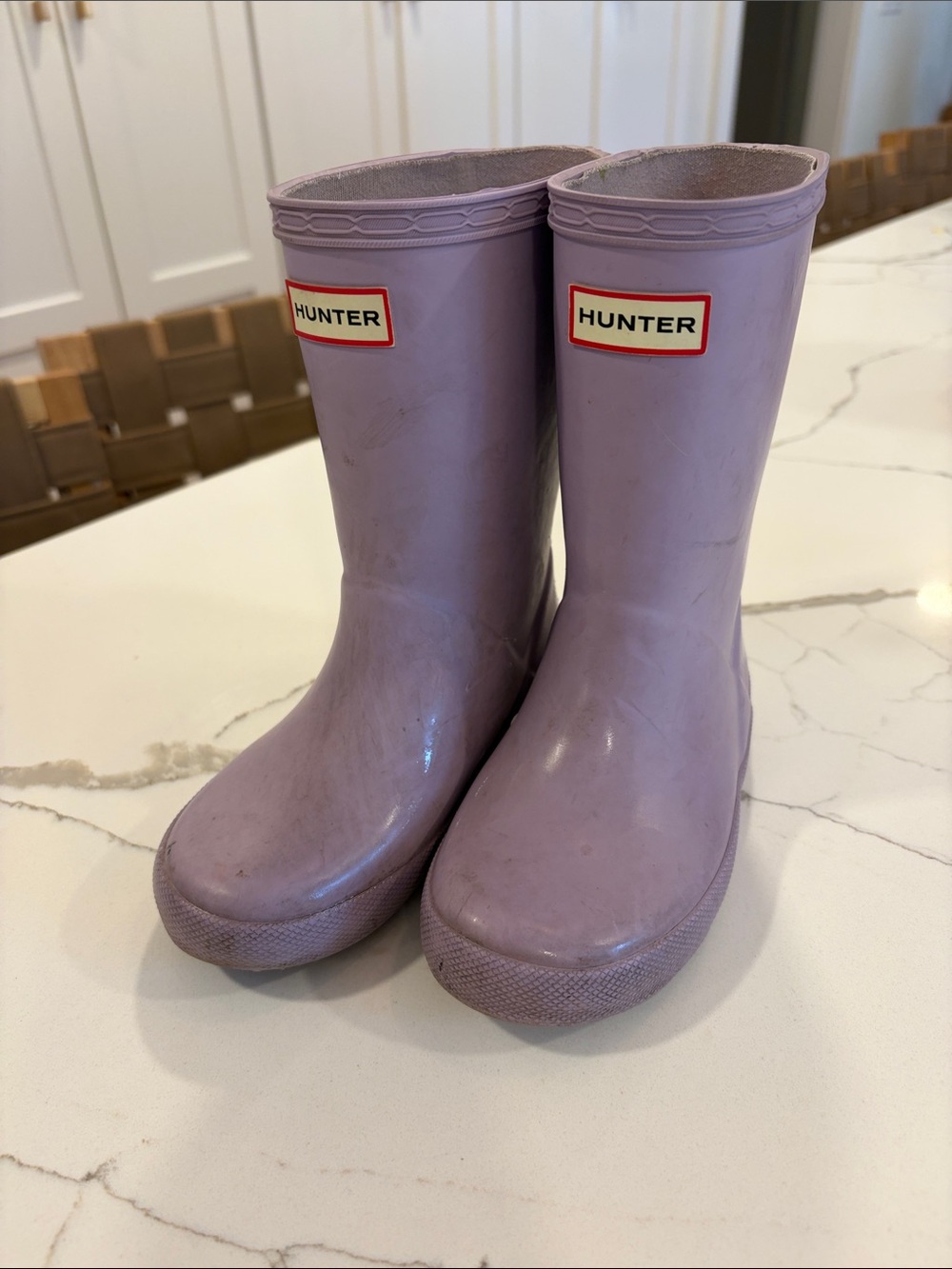 Hunter rainboot pastel purple